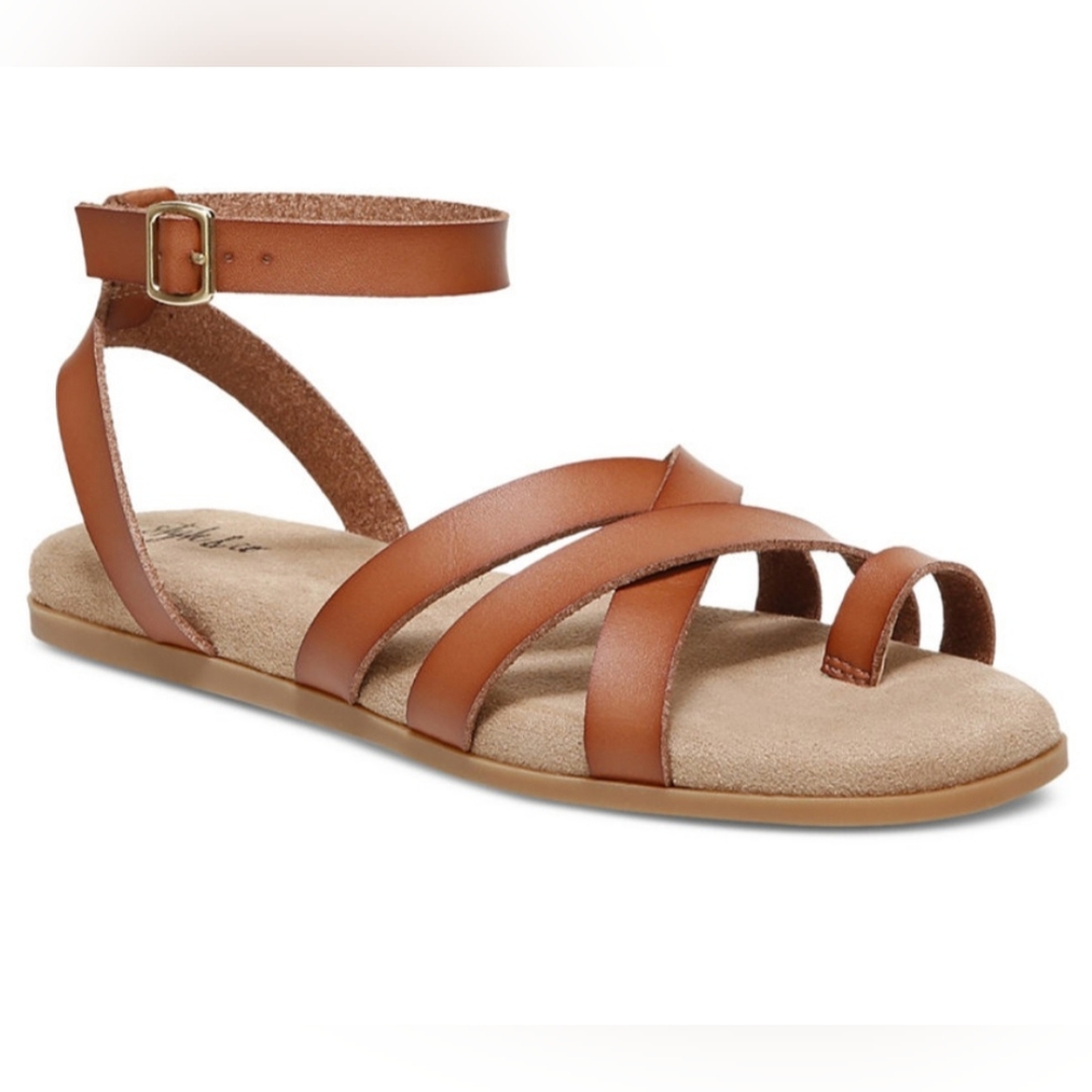 NEW NEW NEW  STYLE & CO  ankle strap flat sandals